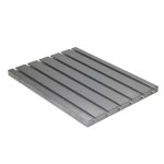 Cast aluminum T-slot plates (inch)