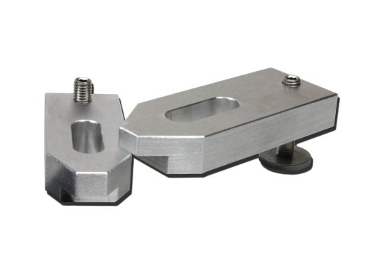 heigth-adjustable cast aluminum clamp M6x50x20x10