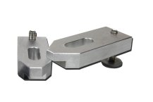 heigth-adjustable cast aluminum clamp M6x50x20x10