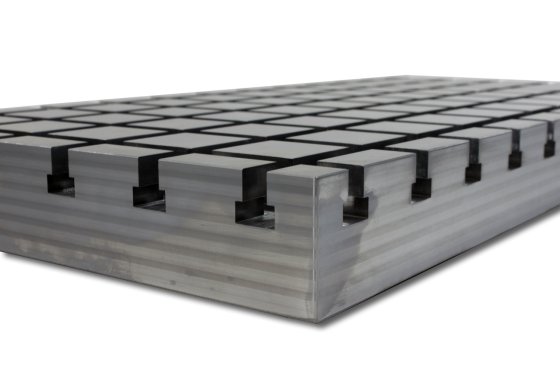 Steel cross slot plate 4030 X-Block