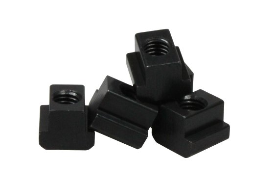 Steel T-slot nut with M6 thread
