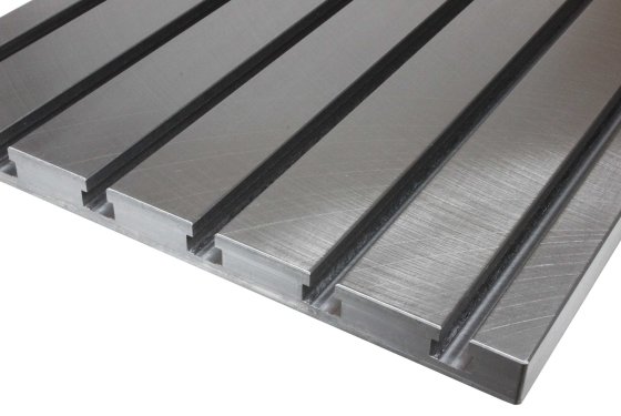 Steel T-slot plate 10050 (finely milled)