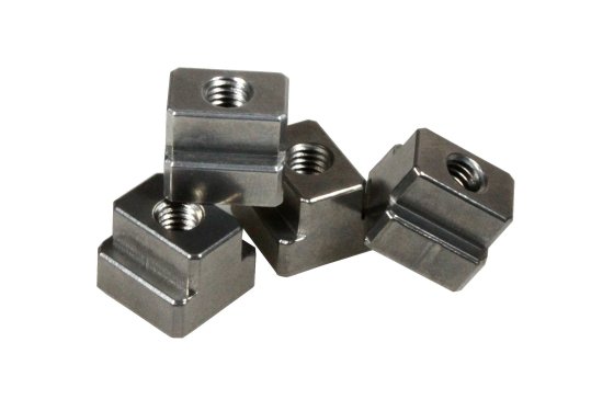Aluminium T-slot nut with M12 thread for 14mm slots