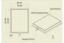 Vaccum table VT DIN-A5 MP